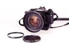 Olympus OM-4 film camera Vivitar Series 1 19-35mm Film Tested new light seals