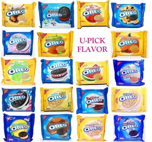 NEW! Nabisco OREO Cookies U-PICK FLAVOR! Chocolate Golden LIMITED EDITION! - Picture 1 of 81