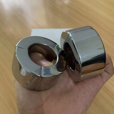 Strong Magnetic Penis Cock Ring Stainless Steel Ball Stretcher Delay Ejaculation