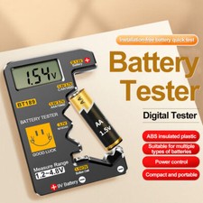 BT189 9V Knopfbatterietester N D C AA AAA Universal LCD Display Tester