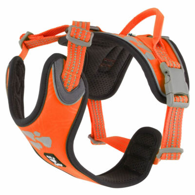 Hurtta Weekend Warrior Hunde Geschirr neonorange, diverse Größen, NEU