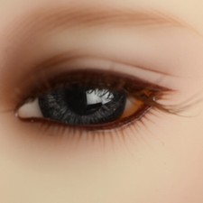 Dollmore 1/4 BJD MSD 14mm - Classic PB Flat Oval Glass Eyes CA05