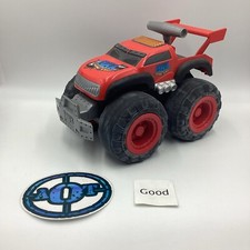 Max Tow Truck Red Electronic Talking Monster Truck Jakks Pacific