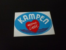 alter Aufkleber Sticker  Kampen ( Sylt )  meine Liebe