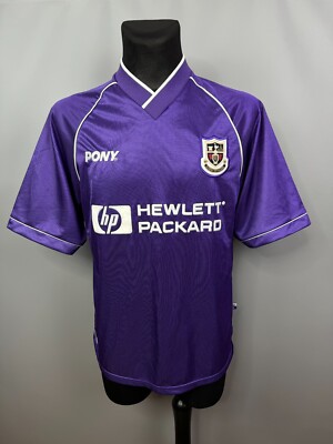 TOTTENHAM HOTSPUR 1998 1999 AWAY SHIRT FOOTBALL SOCCER PONY MENS
