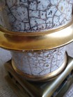 MCM Asian Crackle Pagoda Table Lamp — photo 8