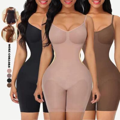 One-piece Shapewear Belly Lift Buttocks Flat Pants Open Crotch Post-partum Slimm