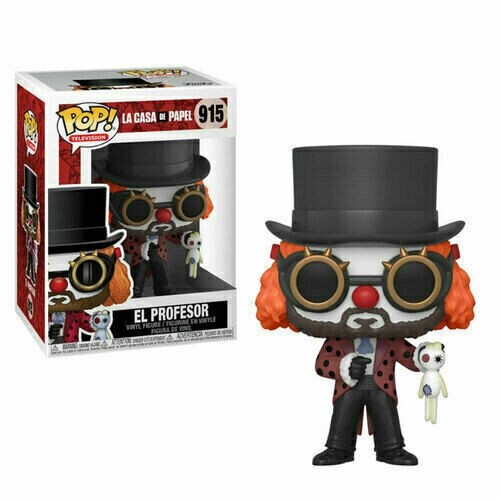 Funko Pop Television Strona główna De Papel 915 El Profesor " Wersja klauna" - Zdjęcie 1 z 1