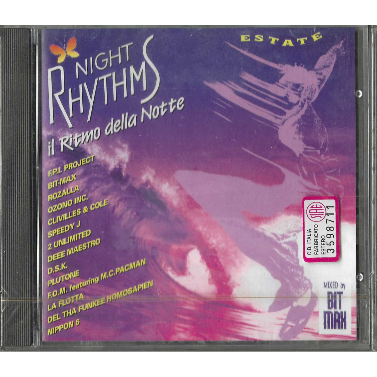 Various CD Night Rhythms Estate / Sony Music – COL 4718802 Sealed