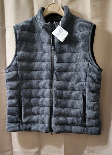 3995$ Brunello Cucinelli Womens Sequin Knitted Down Vest Sz:US L/48 EU - Picture 11 of 23