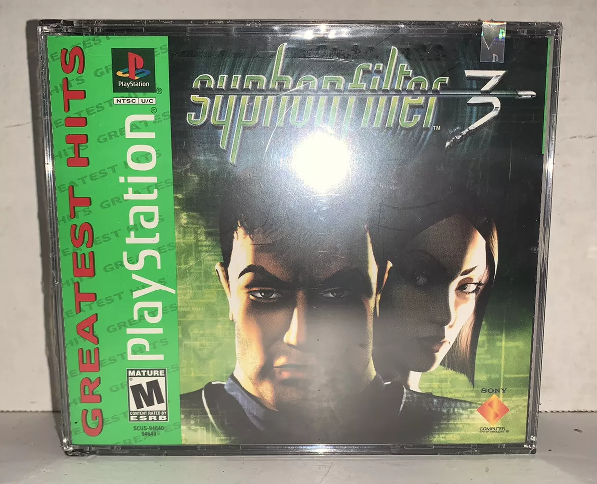 Syphon Filter 3 (Sony PlayStation 1, 2001) for sale online