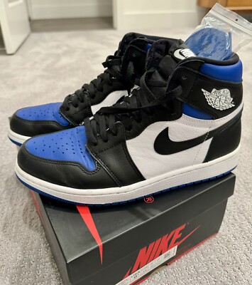 Nike Shoes Air Jordan 1 Retro High OG “Royal Toe” 555088-041 Jordan MENS Air Jordan 1 Retro High OG  main image 4