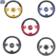 US 13" 320mm Universal Drifting Racing Sport Lightweight Steering Wheel