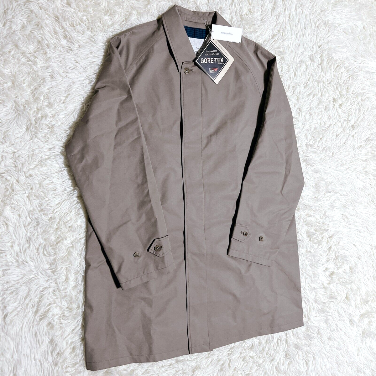 [最終値下][nanamica]GORE-TEX Balmacaan Coat 2L Cotton GORE-TEX Balmacaan Coat – nanamica NEW YORK