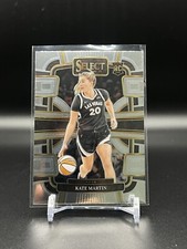 2024 Panini Select WNBA - Concourse Silver Prizm #22 Kate Martin (RC)
