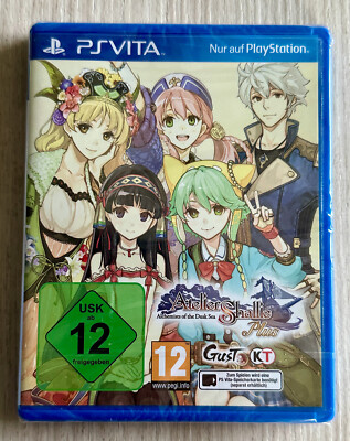 Atelier Shallie Plus Alchemist of the Dusk Sea NEU SEALED PS Vita PlayStation