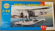 SMER Fairey Swordfish Mk.II Směr | No. 0818 | 1:48