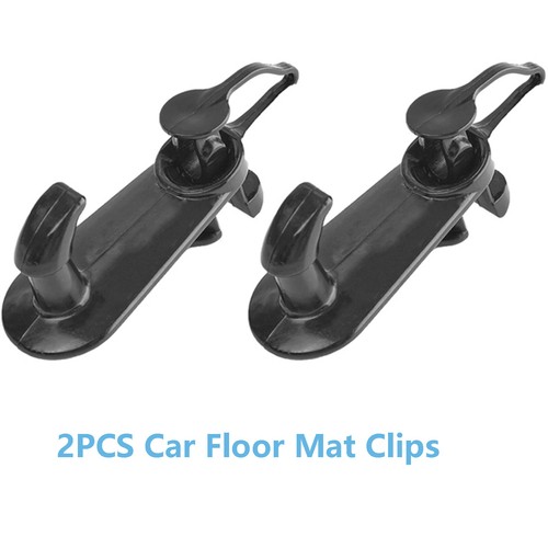 2PCS Car Floor Mat Clips for Toyota Yaris Highlander Carpet Holder Retainer - Picture 2 of 9