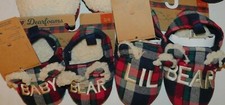 Slippers Baby Bear Lil Bear Infant Toddler Size 5 6 9 10 Dearfoams