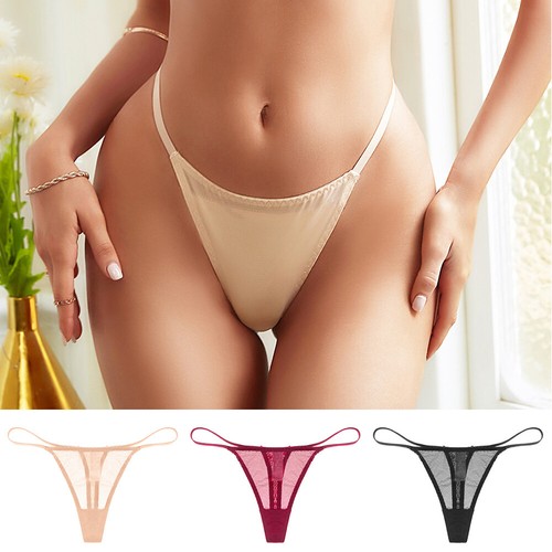 Damen Sexy Erotik Micro G-String Tanga Dessous Unterwäsche Höschen T-back Bikini - Bild 2 von 26