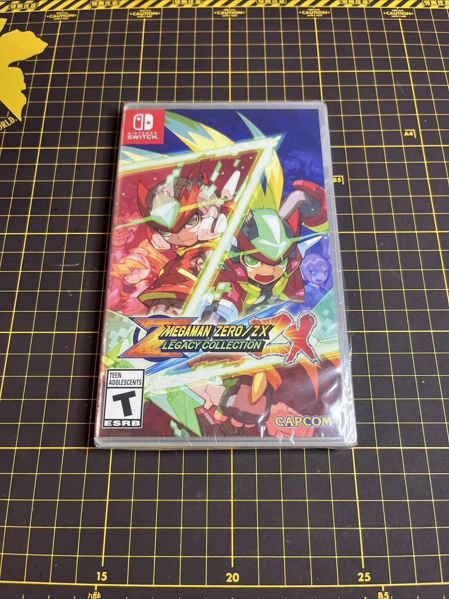Mega Man Zero/ZX Legacy Collection Megaman Nintendo Switch Brand