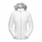 Spyder Womens Edyn White insulated lightweight down jacket XL