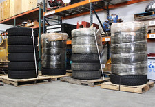 Goodyear Fuel Max Rtd Ult 22570r19.5 - 19.5 G647 Rss Dually Set Take Off Tires