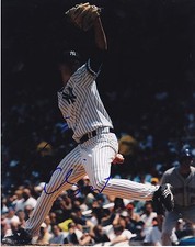 TYLER CLIPPARD  NEW YORK YANKEES  ACTION SIGNED 8x10