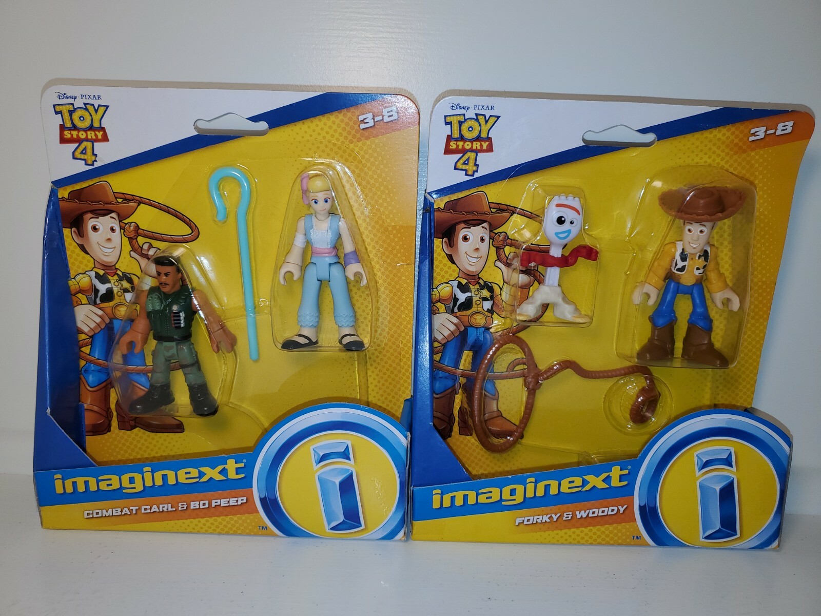 Forky Imaginext Toy Story Woody PAQUETE DE FIGURAS Imaginext