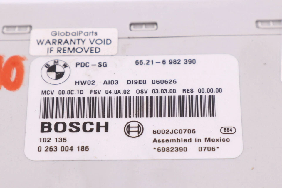 Centralina parcheggio BMW E81 E82 X1 E84 E87 E88 E90 E91 E92 PDC 6982390 - Immagine 3 di 4