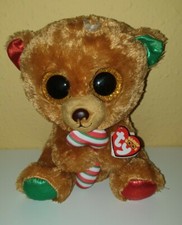 Ty Beanie Boo's Teddy Bella Glubschi Teddy B&auml;r Pl&uuml;sch 5.12. Zuckerstange Neu