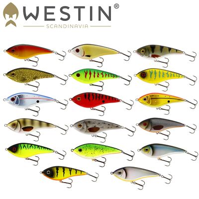 Westin Swim 10cm 34g - Jerkbait, Hechtköder, Jerkwobbler, Jerk Bait