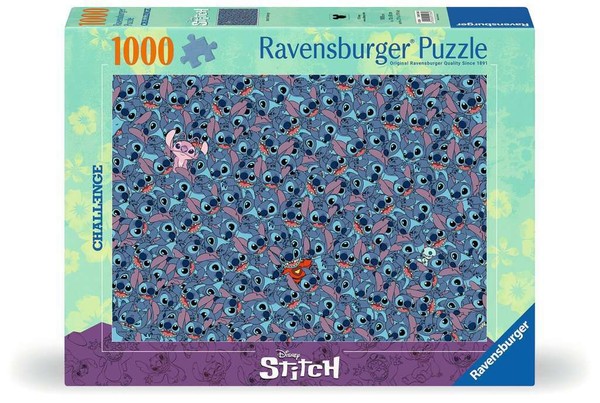 Ravensburger 12001265 Disney Stitch Challenge 1000 Teile Puzzle-image