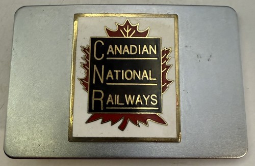 Vintage CANADIAN NATIONAL RAILWAYS Belt Buckle - Picture 2 of 5