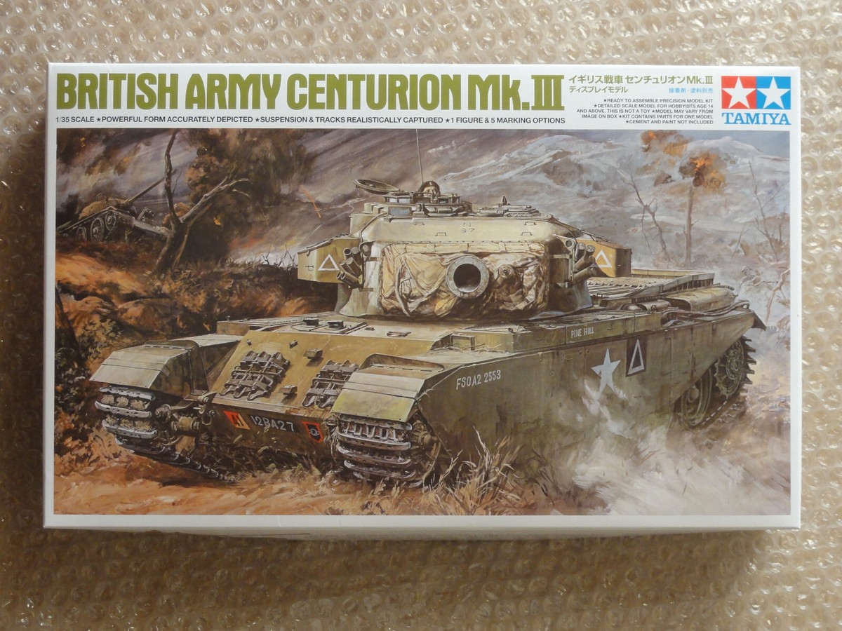 Centurion Mk.3 - British Army 1:35 Scale Model Kit by Tamiya | eBay