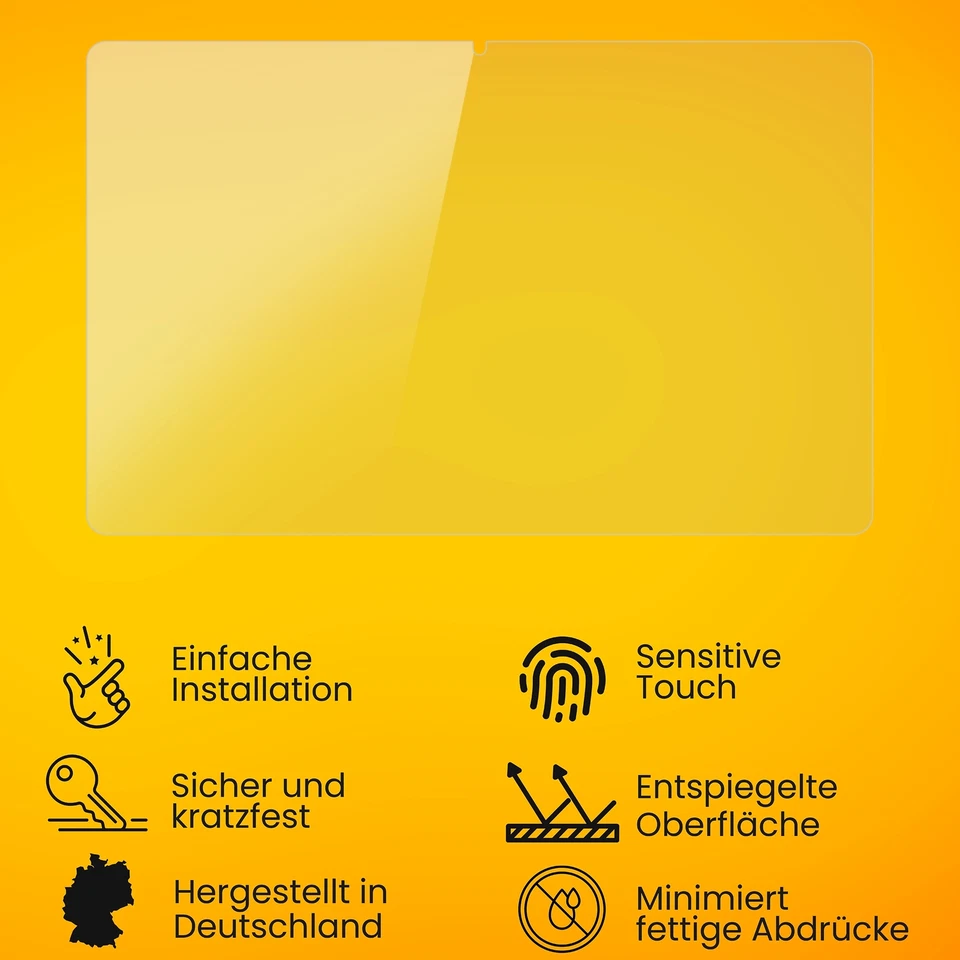 atFoliX 2x Displayfolie für Acer Iconia Tab P10 Schutzfolie matt&stoßfest Folie - Bild 3 von 4