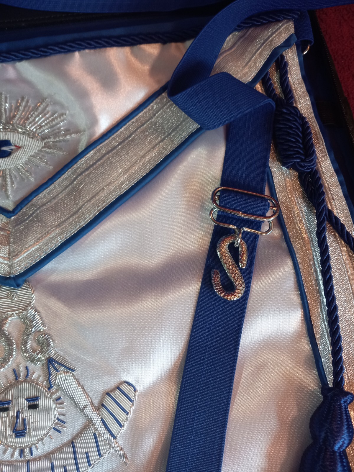 Masonic Past Master Apron Presentation Freemason eBay