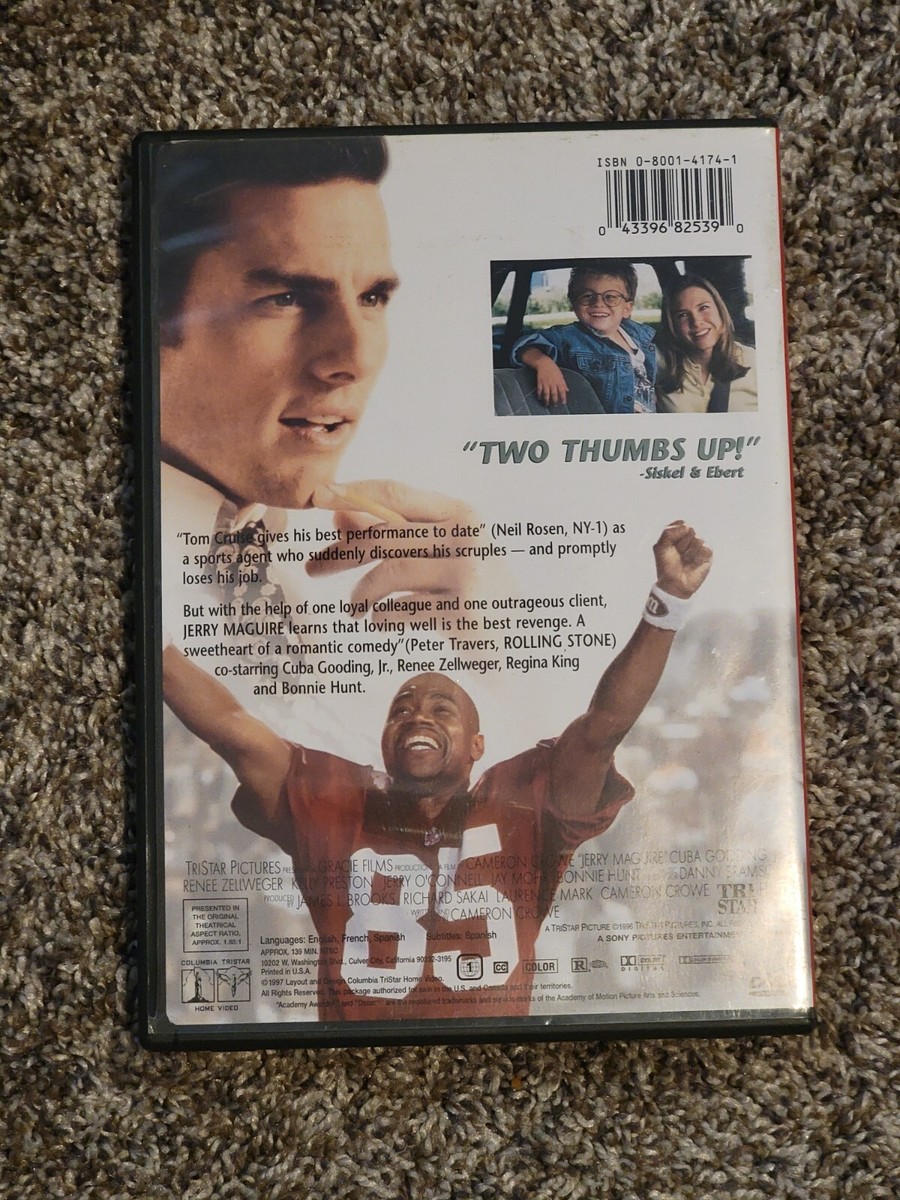 「ザ・エージェント」JERRY MAGUIRE デラックスエディション DVD Jerry McGuire DVD Deluxe Widescreen Edition Tom Cruise Renee