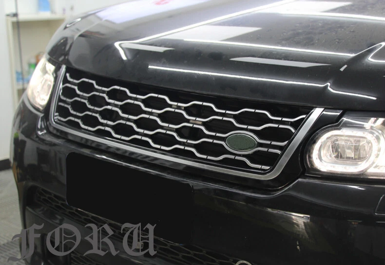 2019 Version For Land Rover Range Rover Sport 2014-2017 Front Grille Upper Grill - Image 2 of 2