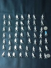 Zinnfiguren 53 Pieces Tin Soldiers Flat Metal