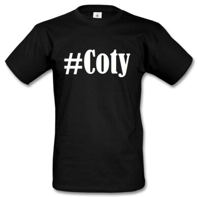 T-Shirt #Coty Hashtag Raute für Damen Herren und Kinder
