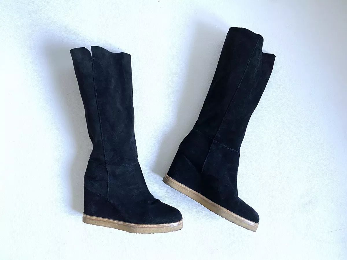 Bottes 2025 compensées cuir