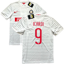 Maglia Inter Milan Away 2014/15 #9 Icardi Small Nike Calcio kit ultra raro
