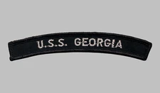 US Navy SSBN / SSGN-729 USS Georgia Submarine UIM Shoulder Rocker Tab (01-02)