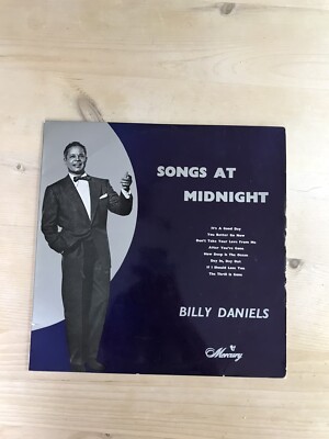 Billy Daniels Songs At Midnight 10'' Vinyl LP Mercury MPT 7505 versandkostenfrei UK
