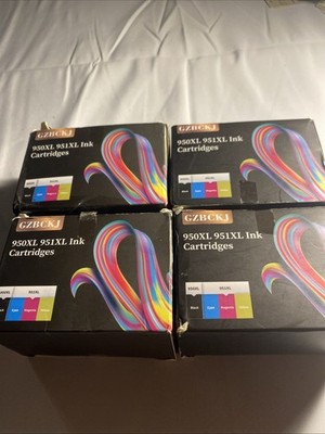 4PK -  950XL 951XL Ink Cartridge For HP OfficeJetPro 8100 8610 8620 8630