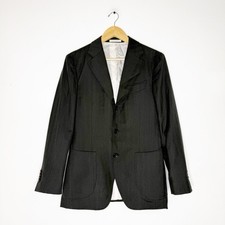 Suitsupply Men s Wool Havana Tulip Slim Fit Blazer Size 36 Charcoal