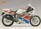 1989 Yamaha FZR600 - Features & Specification brochure leaflet page