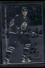 1999-00 Be a Player Millennium Signature Series #104 Rem Murray Auto