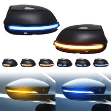 Dynamic Mirror Led Turn Signal Light For Vw Passat B7 Cc Scirocco Mk3 Jetta Mk6